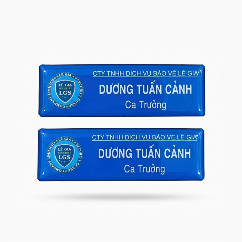 Bảng tên bảo vệ