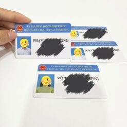 Mẫu thẻ đeo giáo viên theo yêu cầu