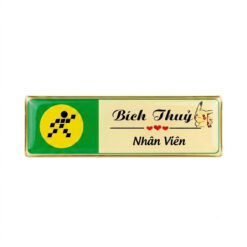 Bảng tên nhân viên bách hóa xanh