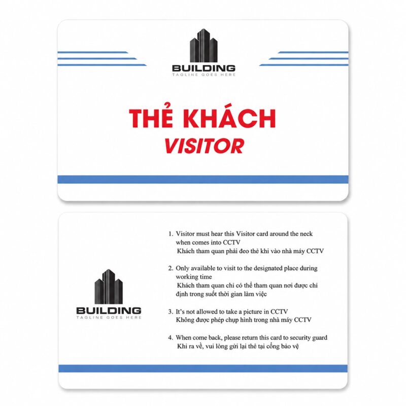 In mẫu thẻ khách ra vào công ty