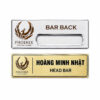 Mẫu bảng tên lễ tân