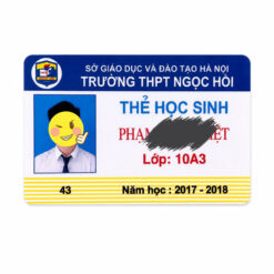 Thẻ đeo học sinh ngang