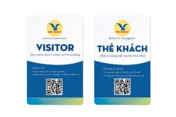 Thẻ khách ra vào công ty
