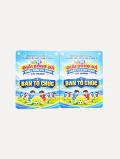 Thẻ đeo ban tổ chức giải bóng đá
